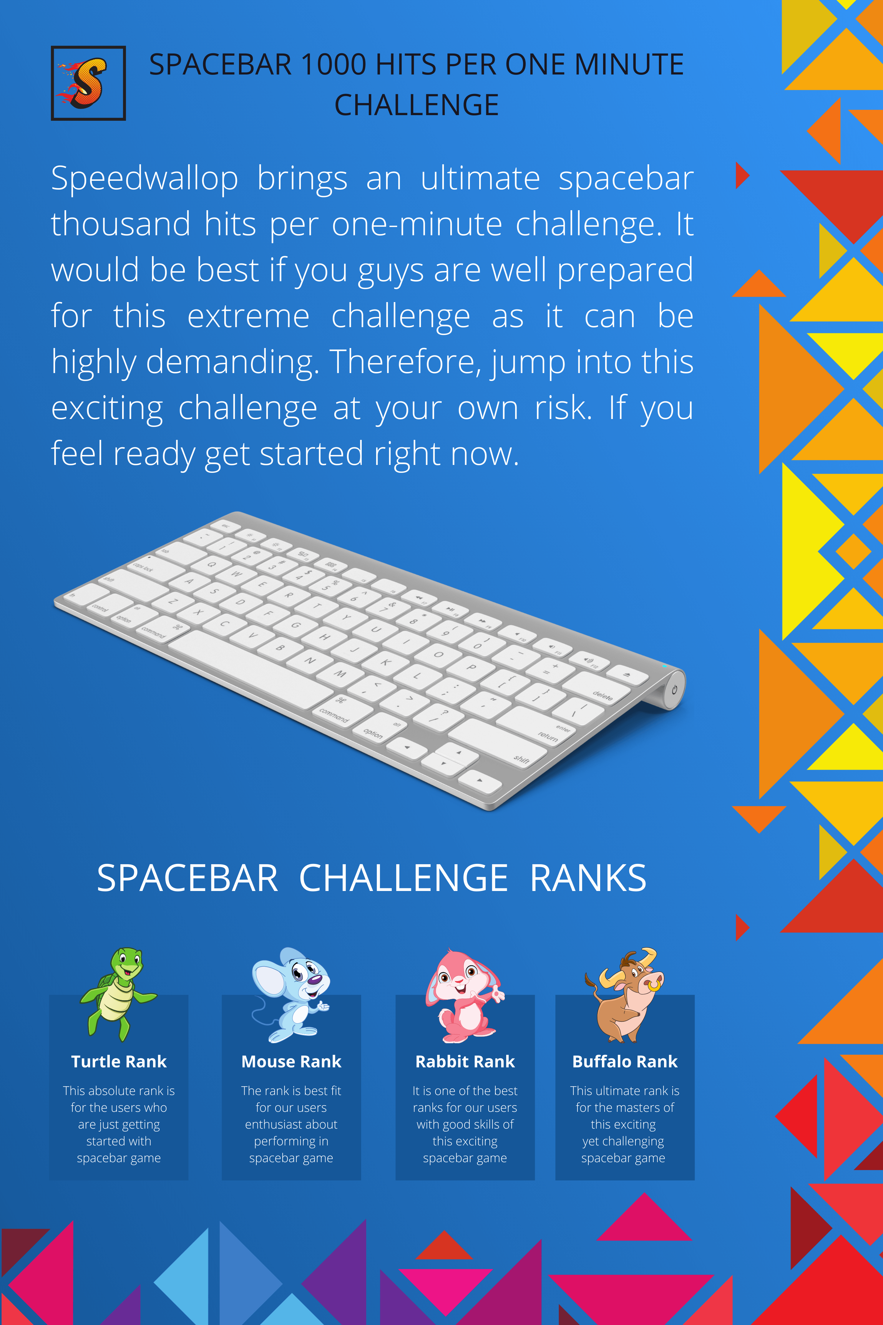 Everything You Need To Know About Awesome Spacebar Test by Spacebar Test -  Infogram