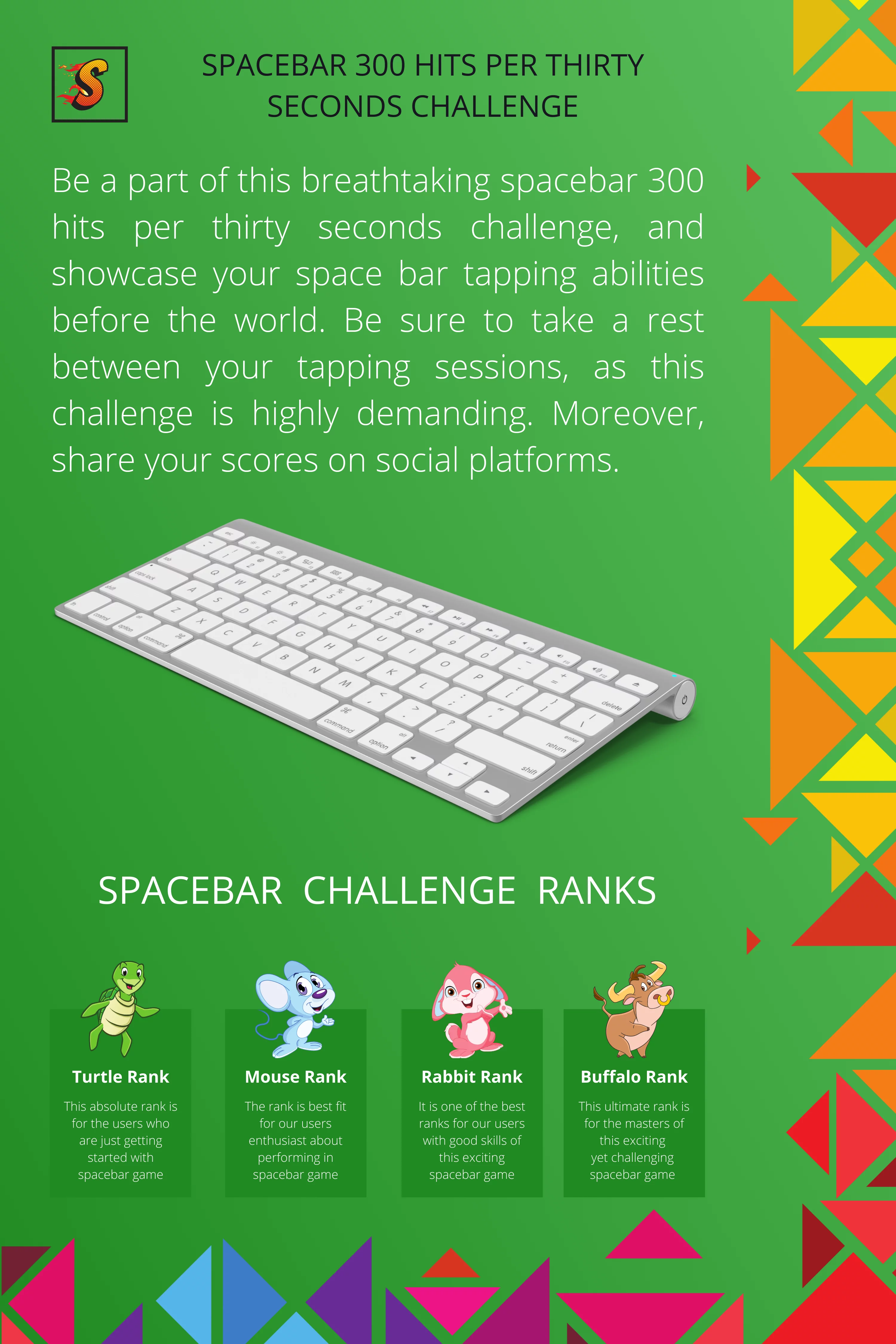 Spacebar Counter: Join The Best Keyboard Challenge 
