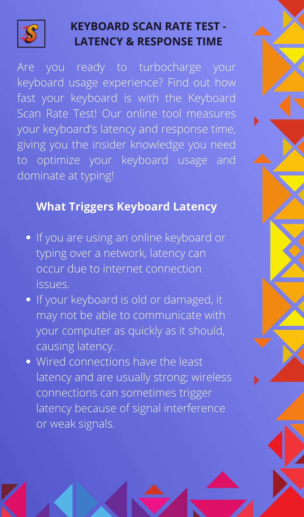 Our Keyboard Typing Experience Tests: Latency 