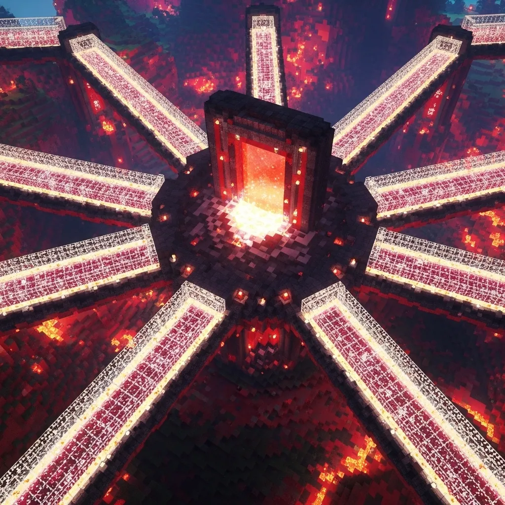 a-grand-circular-nether-hub-in-minecraft-built-fro