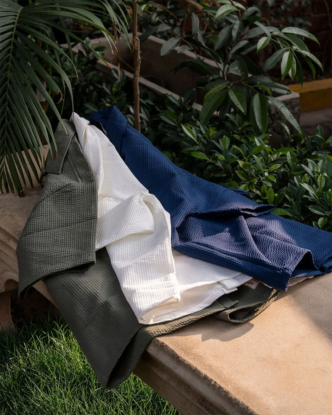 Close up of breathable and durable fabrics ideal for volunteering at an animal shelter